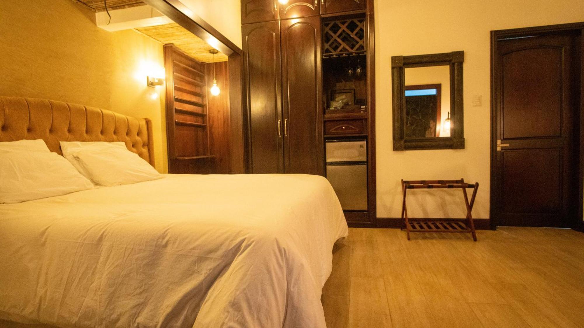 Hotel Poza Blanca Lodge San Mateo Bagian luar foto