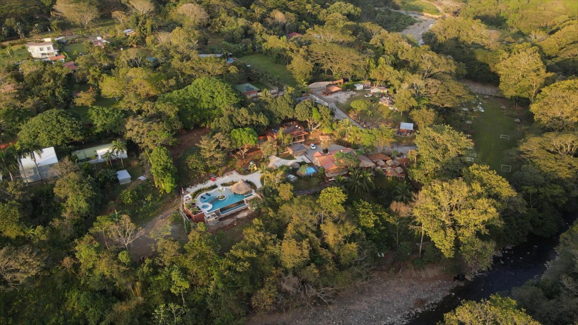 Hotel Poza Blanca Lodge San Mateo Bagian luar foto